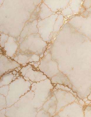 The primary subject of the image is a marble wall with a gold-colored pattern. The setting is a room with a white marble surface. The visual style is a close-up of the marble wall, showcasing the intricate gold pattern. The colors and mood of the image are predominantly white and gold, giving it a luxurious and elegant appearance.