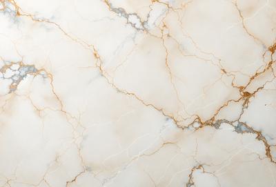 The primary subject of the image is a marble wall with a white and yellow color scheme. The setting is a room with a white marble countertop. The visual style is a close-up of the marble wall, showcasing its texture and patterns. The colors and mood of the image are warm and inviting, with the white marble providing a clean and elegant appearance.