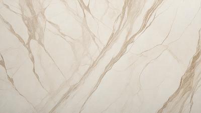 The primary subject of the image is a marble wall with a patterned texture. The setting is a room with a white background. The visual style is a close-up of the marble wall, showcasing its intricate design. The colors and mood of the image are predominantly white, giving it a clean and elegant appearance.