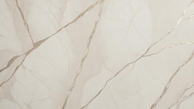 The primary subject of the image is a marble wall with a patterned design. The setting is a room with a white background. The visual style is a drawing or painting, showcasing the intricate details of the marble wall. The colors and mood of the image are predominantly white, giving it a clean and elegant appearance.