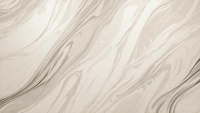 The primary subject of the image is a large, white, and gray marble tile. The setting is a wall with a patterned design, giving the appearance of a marble wallpaper. The visual style is a combination of a photo and a patterned design, creating a unique and artistic look. The colors and mood of the image are predominantly white and gray, with a touch of marble-like texture, giving the impression of a luxurious and elegant space.