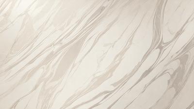 The primary subject of the image is a marble tile with a white and grey color scheme. The setting is a wall, and the visual style is a close-up of the tile. The colors and mood of the image are predominantly white and grey, giving it a clean and elegant appearance.