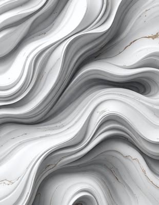 The primary subject of the image is a marble-like texture, which appears to be a pattern or a texture of a marble wall. The setting is a white marble wall, and the visual style is a close-up of the marble texture. The colors and mood of the image are predominantly white, giving it a clean and elegant appearance.