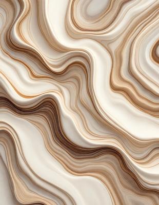 The primary subject of the image is a close-up of a marble-like surface, which appears to be a patterned or textured material. The setting is a white background, which contrasts with the marble-like surface. The visual style is a combination of a photo and digital art, as the marble-like surface appears to be a digital creation. The colors and mood of the image are predominantly white, giving it a clean and minimalist appearance.