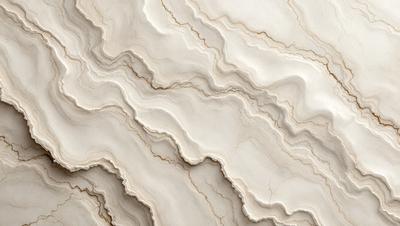 The image features a white marble wall with a pattern of swirls and waves. The wall appears to be made of marble, giving it a luxurious and elegant appearance. The swirls and waves create a visually interesting texture, adding depth and character to the wall. The overall atmosphere of the image is clean, sophisticated, and timeless.