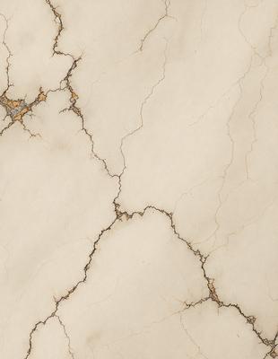 The image features a white marble surface with a cracked and textured appearance. The primary subject is the marble, which is the main object, scene, or focus of the image. The setting is a white marble wall, and the visual style is a photo. The colors and mood of the image are predominantly white, giving it a clean and minimalist appearance.