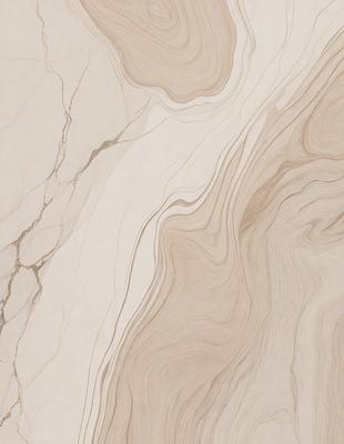 The primary subject of the image is a marble countertop with a unique, swirled pattern. The setting is a kitchen or bathroom, as the countertop is a part of a counter. The visual style is a close-up of the marble countertop, showcasing its intricate design. The colors and mood of the image are warm and elegant, with the marble countertop being the main focus.