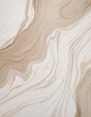 The primary subject of the image is a wooden surface with a unique and intricate pattern. The setting is a room with a wooden floor, and the visual style appears to be a combination of a photo and a digital artwork. The colors and mood of the image are predominantly neutral, with a focus on the wooden pattern and texture.