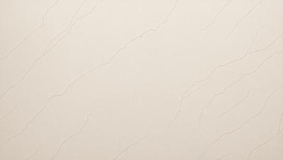 The primary subject of the image is a white wall with a pattern of cracks and crevices. The setting is a room with a white surface, and the visual style appears to be a photo. The dominant colors are white and grey, creating a calm and minimalist atmosphere.