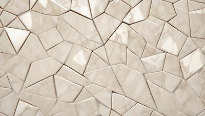 The primary subject of the image is a marble wall with a unique and intricate design. The setting is a room with a white marble wall, which serves as the background. The visual style of the image is a close-up of the marble wall, showcasing its texture and patterns. The colors and mood of the image are predominantly white, giving it a clean and elegant appearance.
