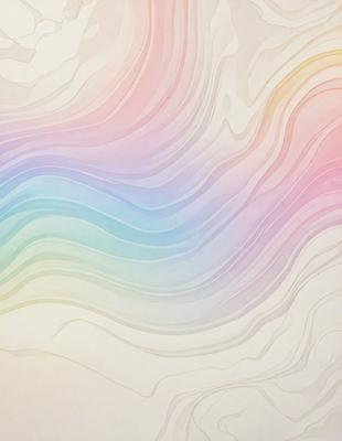The primary subject of the image is a colorful, abstract design on a white background. The design features a mix of colors, including blue, pink, and yellow, creating a vibrant and lively atmosphere. The visual style of the image is a combination of digital art and illustration, with the colors and patterns creating a unique and eye-catching appearance. The setting or background of the image is a white wall, which provides a clean and uncluttered backdrop for the colorful design.