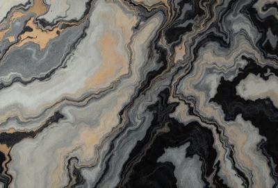 The primary subject of the image is a marble-like pattern, which is the main object, scene, or focus of the image. The setting or background features a black and white marble-like pattern, which gives the image a classic and elegant appearance. The visual style of the image is a close-up of the marble-like pattern, showcasing its intricate details. The colors and mood of the image are predominantly black and white, creating a timeless and sophisticated atmosphere.
