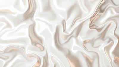 The primary subject of the image is a white, shiny, and smooth surface. The setting is a white background, which creates a clean and minimalistic appearance. The visual style is a close-up of the white surface, emphasizing its texture and reflective quality. The colors and mood of the image are predominantly white, giving it a calm and serene atmosphere.