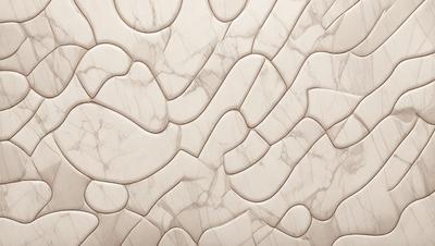 The primary subject of the image is a marble pattern, which is the main object, scene, or focus of the image. The setting is a marble surface, and the visual style is a photo. The colors and mood of the image are predominantly white and neutral, giving it a clean and elegant appearance.