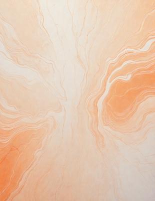 The primary subject of the image is a marble wall with a unique and intricate design. The setting is a room with a marble floor, and the visual style is a combination of a photo and a drawing. The colors and mood of the image are warm and inviting, with the marble wall and floor creating a luxurious and elegant atmosphere.