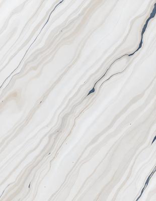 The image features a white marble countertop with a patterned design. The countertop appears to be made of marble, giving it a luxurious and elegant appearance. The pattern on the countertop adds visual interest and depth to the surface, making it an attractive and functional element in the space.