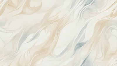 The primary subject of the image is a painting of a wave, featuring a mix of blue, white, and yellow colors. The setting is a white background, which provides a clean and minimalist appearance. The visual style is a combination of digital art and illustration, creating a unique and artistic representation of the wave. The dominant colors in the painting are blue, white, and yellow, which contribute to a calming and serene atmosphere.