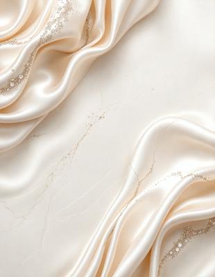 The primary subject of the image is a marble wall with a patterned texture. The setting is a room with a white background. The visual style is a combination of photo and digital art, creating a unique and intricate design. The dominant colors are white and gold, giving the wall a luxurious and elegant appearance.