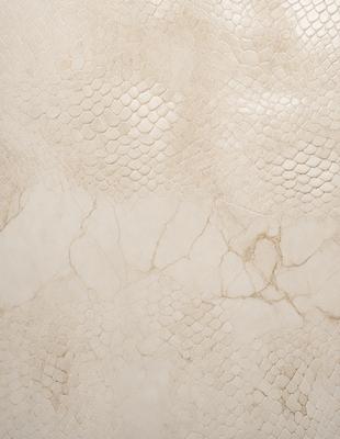 The primary subject of the image is a close-up of a white, textured surface, possibly a wall or a piece of fabric. The setting appears to be indoors, with the surface being the main focus of the image. The visual style is a close-up, which emphasizes the texture and details of the surface. The colors in the image are predominantly white, giving the scene a clean and minimalist appearance.