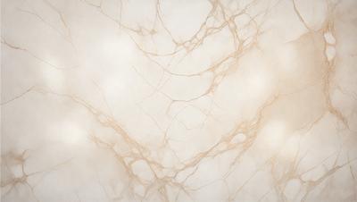 The primary subject of the image is a marble wall with a pattern of veins and a creamy color. The setting is a room with a white background, which contrasts with the marble wall. The visual style is a close-up of the marble wall, showcasing its unique texture and pattern. The colors and mood of the image are warm and elegant, with the marble wall serving as a focal point in the room.