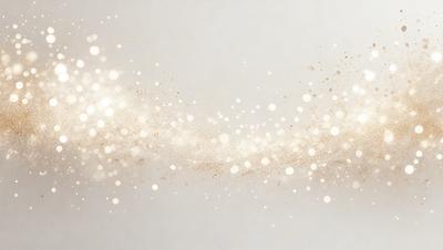 The primary subject of the image is a swirling, golden pattern that resembles a starry night sky. The setting is a white background, which provides a clean and minimalist appearance. The visual style is a combination of digital art and illustration, creating a dynamic and eye-catching effect. The colors and mood of the image are predominantly gold and white, giving it a warm and serene atmosphere.