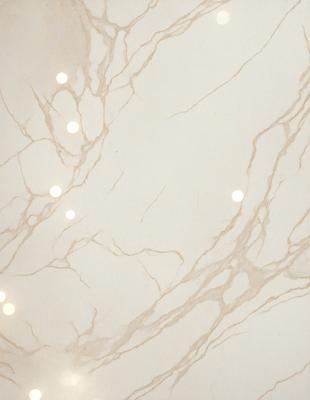 The image features a marble wall with a pattern of dots on it. The dots are scattered across the wall, creating a visually appealing texture. The wall appears to be a part of a bathroom, as it is described as a marble bathroom wall. The overall atmosphere of the image is elegant and sophisticated, thanks to the use of marble and the intricate pattern of dots.