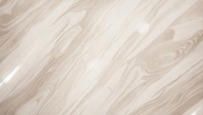The primary subject of the image is a large, patterned wallpaper with a marbled texture. The setting is a room with a white background, which highlights the intricate design of the wallpaper. The visual style is a close-up of the wallpaper, showcasing its details and texture. The colors and mood of the image are predominantly neutral, with the marbled pattern adding a touch of sophistication and elegance to the space.