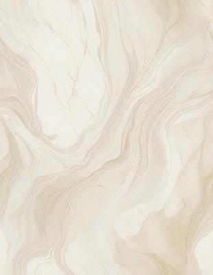 The image features a marble-like texture with a white and brown color scheme. The primary subject is a close-up of the marble, showcasing its intricate patterns and textures. The setting is a wall, and the visual style is a combination of a photo and a drawing, giving the image a realistic yet artistic appearance. The colors and mood of the image are warm and natural, evoking a sense of elegance and sophistication.