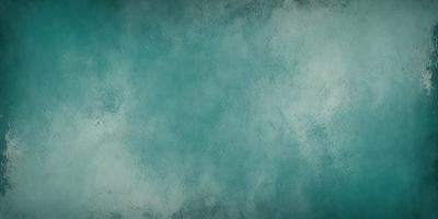 The primary subject of the image is a large, blue wall with a textured surface. The setting is a room with a blue-green color scheme. The visual style is a close-up of the wall, showcasing its unique texture. The colors and mood of the image are predominantly blue and green, creating a calm and serene atmosphere.