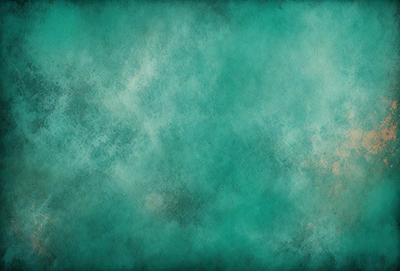 The primary subject of the image is a large, blue, textured surface. The setting is a deep, aqua-colored ocean, with a few ripples visible. The visual style is a combination of a photo and a painting, creating a unique and artistic representation of the ocean. The colors and mood of the image are predominantly blue, creating a serene and calming atmosphere.