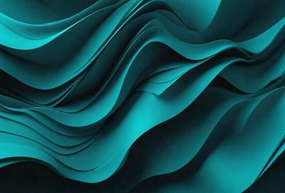 The primary subject of the image is a blue, swirling, and curling pattern. The setting is a dark blue background, which contrasts with the swirling pattern. The visual style is a digital art or illustration, as the pattern appears to be a digital creation. The colors and mood of the image are predominantly dark blue and moody, with the swirling pattern adding a sense of movement and dynamism to the scene.