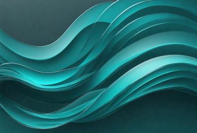 The primary subject of the image is a blue wave, which is the main focus of the scene. The wave is depicted in a digital art style, giving it a modern and visually appealing appearance. The setting is a dark blue background, which contrasts with the bright blue wave, creating a striking visual effect. The overall atmosphere of the image is dynamic and energetic, as the blue wave appears to be in motion.