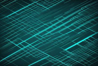 The primary subject of the image is a blue and green patterned background. The setting is a dark background, which contrasts with the bright colors of the pattern. The visual style appears to be a digital art or illustration, as the colors and patterns are intricate and well-defined. The overall atmosphere of the image is vibrant and lively, with the blue and green colors creating a sense of energy and movement.