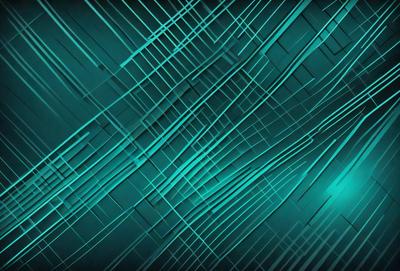 The primary subject of the image is a blue and green patterned background. The setting is a dark background, which contrasts with the bright colors of the pattern. The visual style appears to be a digital art or illustration, as the colors and patterns are intricate and well-defined. The overall atmosphere of the image is vibrant and lively, with the blue and green colors creating a sense of depth and movement.