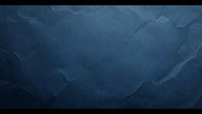 The primary subject of the image is a blue wall with a textured surface. The setting is a room with a blue background. The visual style is a digital art or illustration, creating a unique and artistic atmosphere. The dominant colors are blue and grey, giving the image a calm and serene mood.