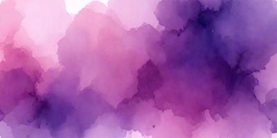 The primary subject of the image is a purple and pink watercolor painting. The setting is a white background, which provides a clean and uncluttered look. The visual style is a watercolor painting, which gives the image a unique and artistic appearance. The dominant colors in the painting are purple and pink, creating a warm and inviting atmosphere.