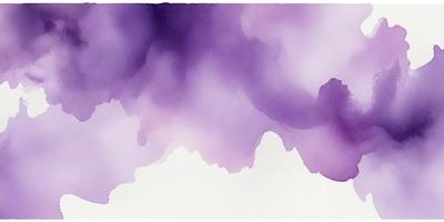 The primary subject of the image is a purple cloud, which is the main focus of the scene. The setting is a purple sky, and the visual style appears to be a combination of a photo and digital art. The dominant colors in the image are purple and white, creating a calm and serene atmosphere.