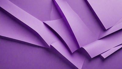 The primary subject of the image is a purple paper, which is the main object, scene, or focus of the image. The setting is a purple background, and the visual style is a photo. The colors and mood of the image are predominantly purple, creating a calm and serene atmosphere.