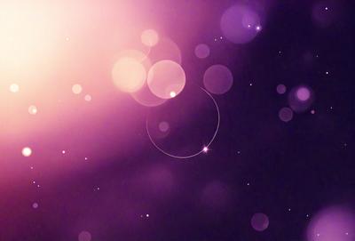 The primary subject of the image is a purple background with a star in the center. The setting is a dark, starry night, and the visual style is a combination of a photo and digital art. The colors and mood of the image are predominantly purple, creating a serene and peaceful atmosphere.