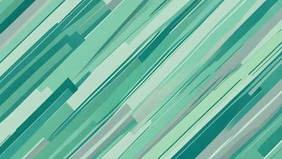 The primary subject of the image is a green and white striped pattern. The setting is a green background, and the visual style appears to be a digital art or illustration. The dominant colors are green and white, creating a calm and soothing atmosphere.