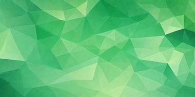 The primary subject of the image is a green geometric pattern, which is the main focus of the image. The setting is a green background, and the visual style is a digital art or illustration. The dominant colors are green and white, creating a calm and soothing atmosphere.