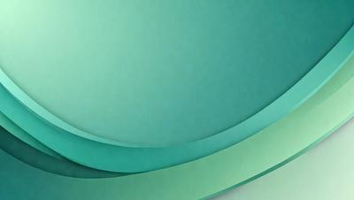 The primary subject of the image is a green background with a patterned design. The setting is a wall, and the visual style appears to be a combination of digital art and illustration. The dominant colors are green and blue, creating a calm and soothing atmosphere.