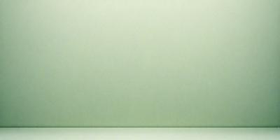 The primary subject of the image is a green wall. The setting is a plain, empty room with a green wall. The visual style is a photo, and the colors and mood are predominantly green, creating a calm and serene atmosphere.
