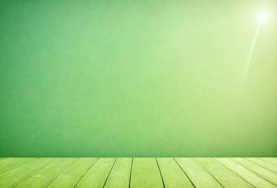The primary subject of the image is a green wall. The setting is a room with a green wall, and the visual style is a photo. The dominant colors are green, and the overall atmosphere is calm and serene.
