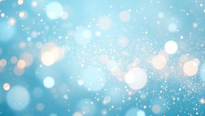 The primary subject of the image is a blue sky filled with bright, shining stars. The setting is a clear, cloudless sky, and the visual style is a natural, outdoor scene. The colors and mood of the image are bright, lively, and serene, with the blue sky and stars creating a sense of wonder and tranquility.
