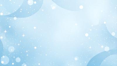 The primary subject of the image is a blue background with white stars. The setting is a cloudy sky, and the visual style is a digital art or illustration. The dominant colors are blue and white, creating a calm and serene atmosphere.