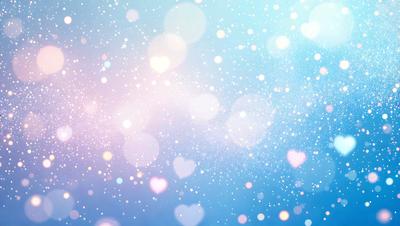 The primary subject of the image is a blue background with a pattern of hearts. The hearts are scattered throughout the background, creating a visually appealing and heartwarming scene. The setting appears to be a digital art or illustration, as the hearts are arranged in a way that resembles a painting or a design. The overall atmosphere is warm, inviting, and full of love, as the hearts symbolize affection and connection.