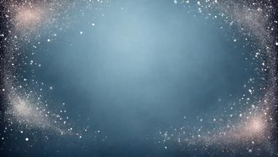 The primary subject of the image is a blue background with a white circle in the center. The setting is a dark, starry night, with the circle of light in the center of the image. The visual style is a combination of digital art and illustration, creating a unique and captivating scene. The colors are predominantly blue and white, with the white circle in the center adding a contrasting element to the overall atmosphere.