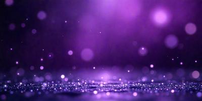 The primary subject of the image is a purple background with a pattern of purple and white dots. The setting is a dark room, and the visual style appears to be a digital art or illustration. The dominant colors are purple and white, creating a calm and serene atmosphere.