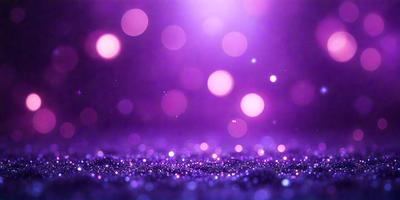 The primary subject of the image is a purple background with a pattern of purple and white dots. The setting is a dark room, and the visual style appears to be a digital art or illustration. The dominant colors are purple and white, creating a calm and serene atmosphere.